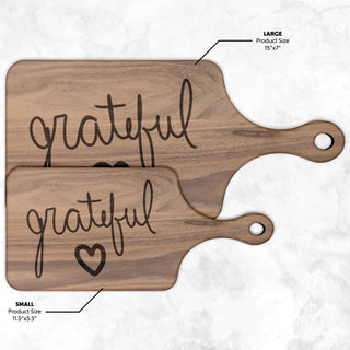 Grateful Charcuterie Cutting Board