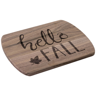 Hello Fall Leaf Charcuterie Board