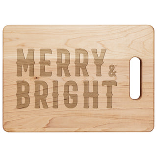 Merry and Bright Charcuterie Cutting Board