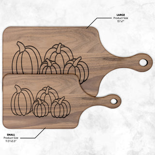 Pumpkin Charcuterie Cutting Board