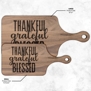 Thankful Grateful Blessed Charcuterie Board