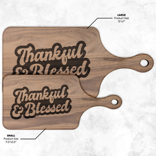 Thankful and Blessed Charcuterie Cutting Board